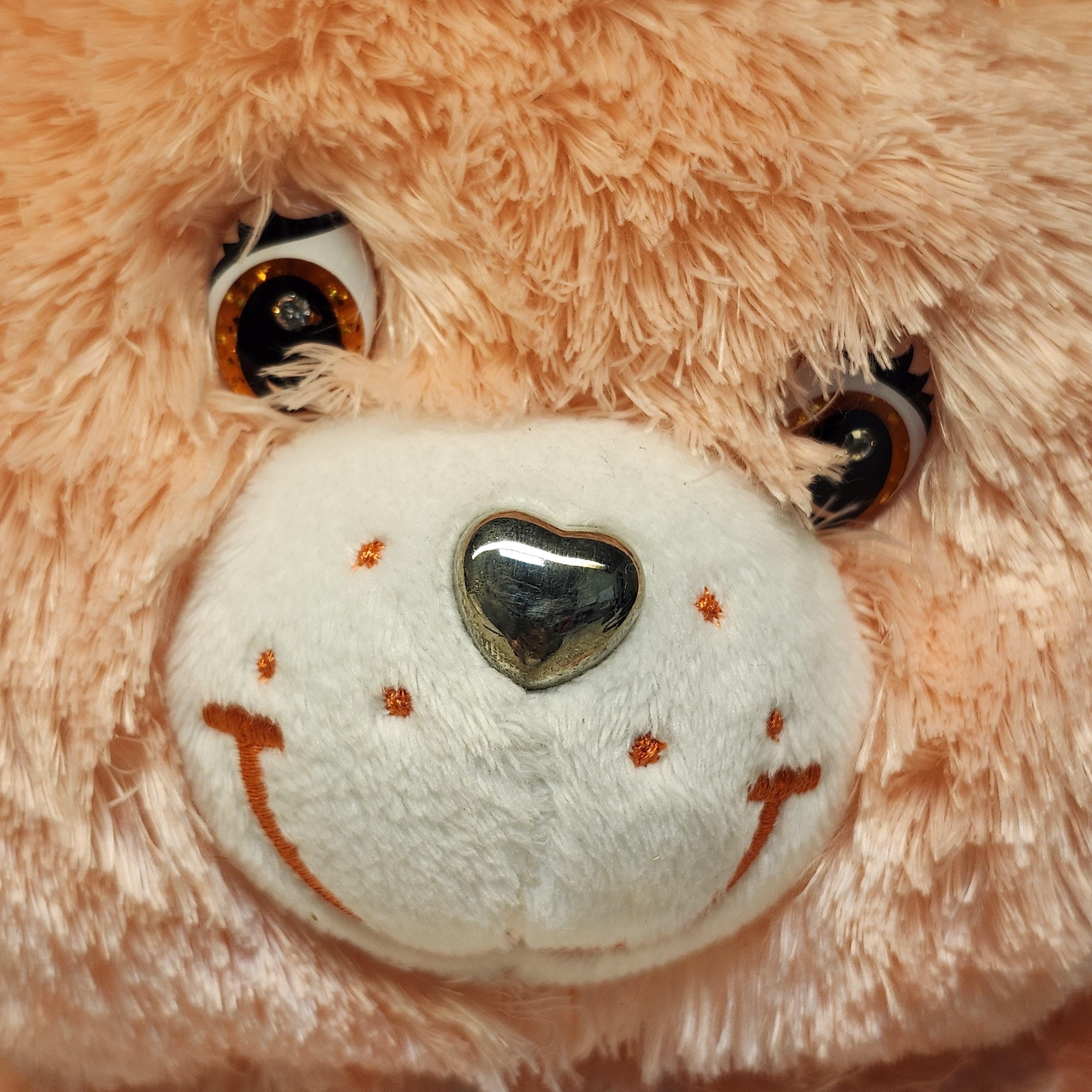 Pre-owned 2007 Care Bears Collectibles Swarovski Cheer Bear Pink