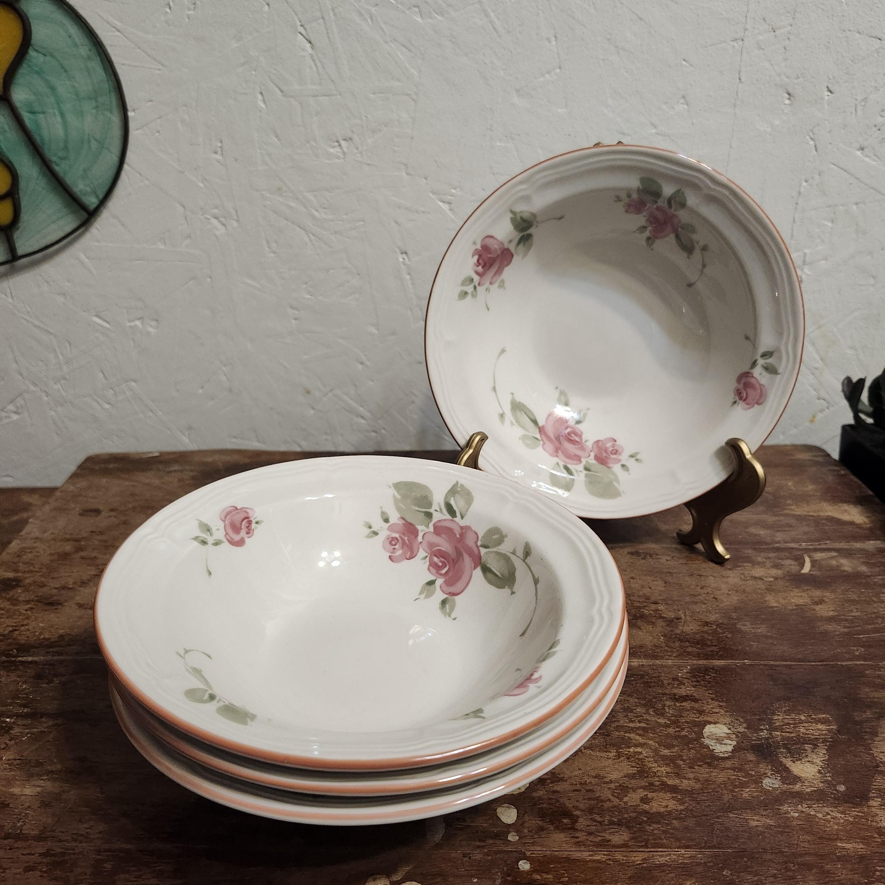 Gibson Pink Rose Bowl