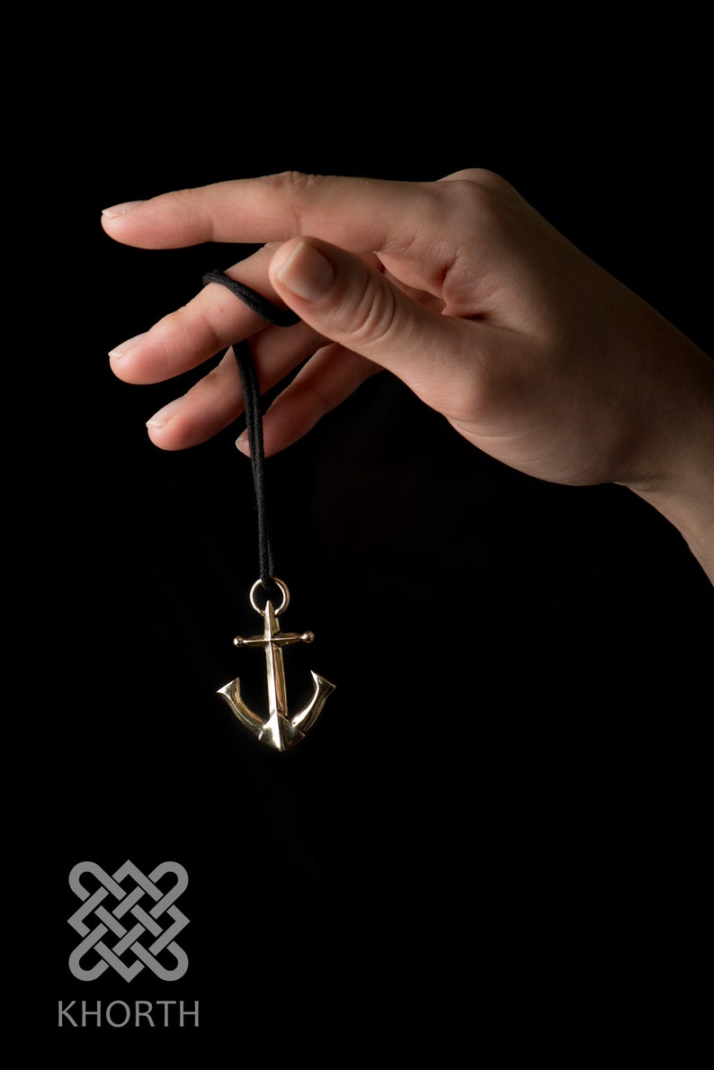 Warcraft Jewelry Anchor Necklace BRONZE Lord Admiral/'s Pendant inspired by World of Warcraft Jaina Proudmoore Kul Tiras Grand Admiral\u2019s