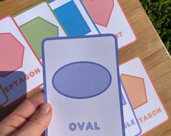 Flashcards de Formas - DOWNLOAD DIGITAL EM PDF - Educação Infantil