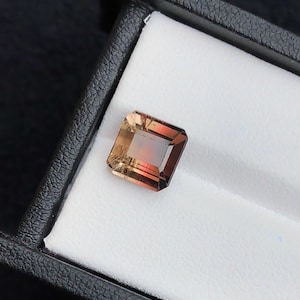 3.80 Carats Superb!! Bi Color Tourmaline Gemstone from Afghanistan