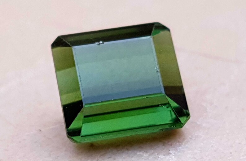Yellowish Green Transparent Tourmaline Ring Size Gemstone from Afghanistan 3.45 Carats Natural Superb!