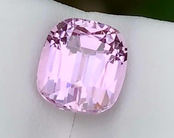 4.05 Carat Natural Light Pink Kunzite Gemstone, Afghanistan