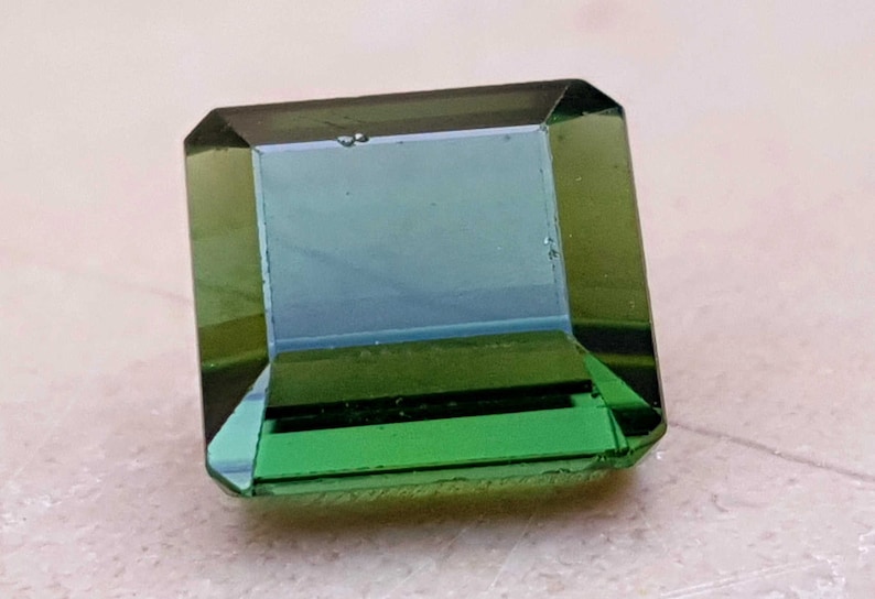 Yellowish Green Transparent Tourmaline Ring Size Gemstone from Afghanistan 3.45 Carats Natural Superb!