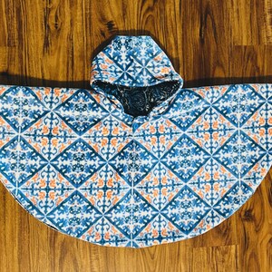Car seat Poncho,Hooded Poncho,Toddler Poncho,Reversible Poncho,Kid Poncho, Age 0-3
