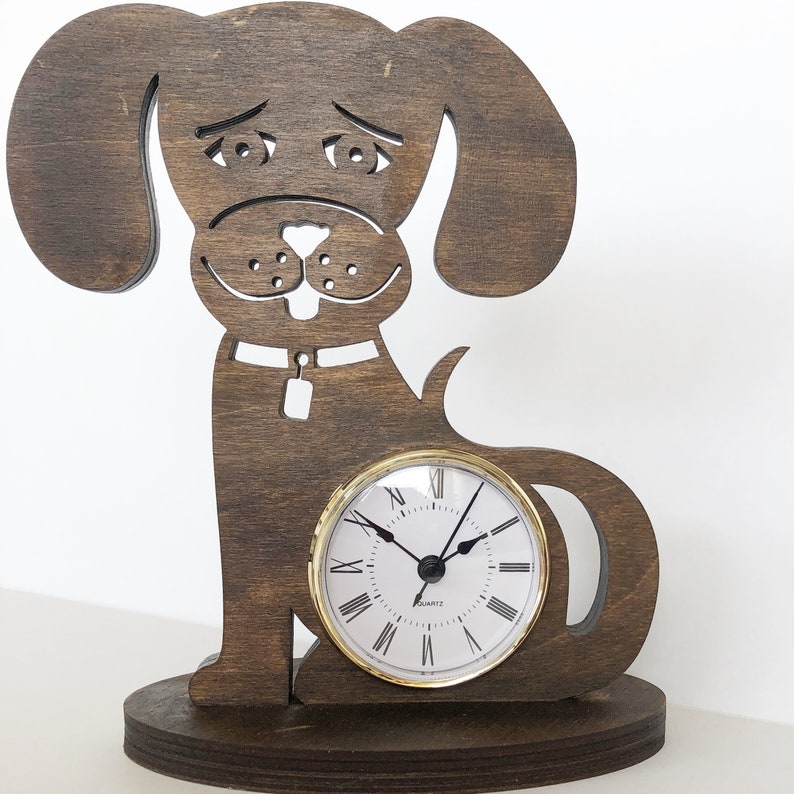 Horloge pour chiot mignon image 2