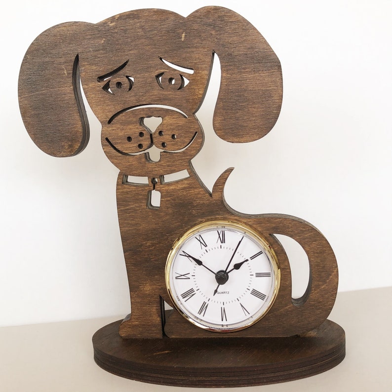 Horloge pour chiot mignon image 3