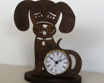 Cute Puppy Clock