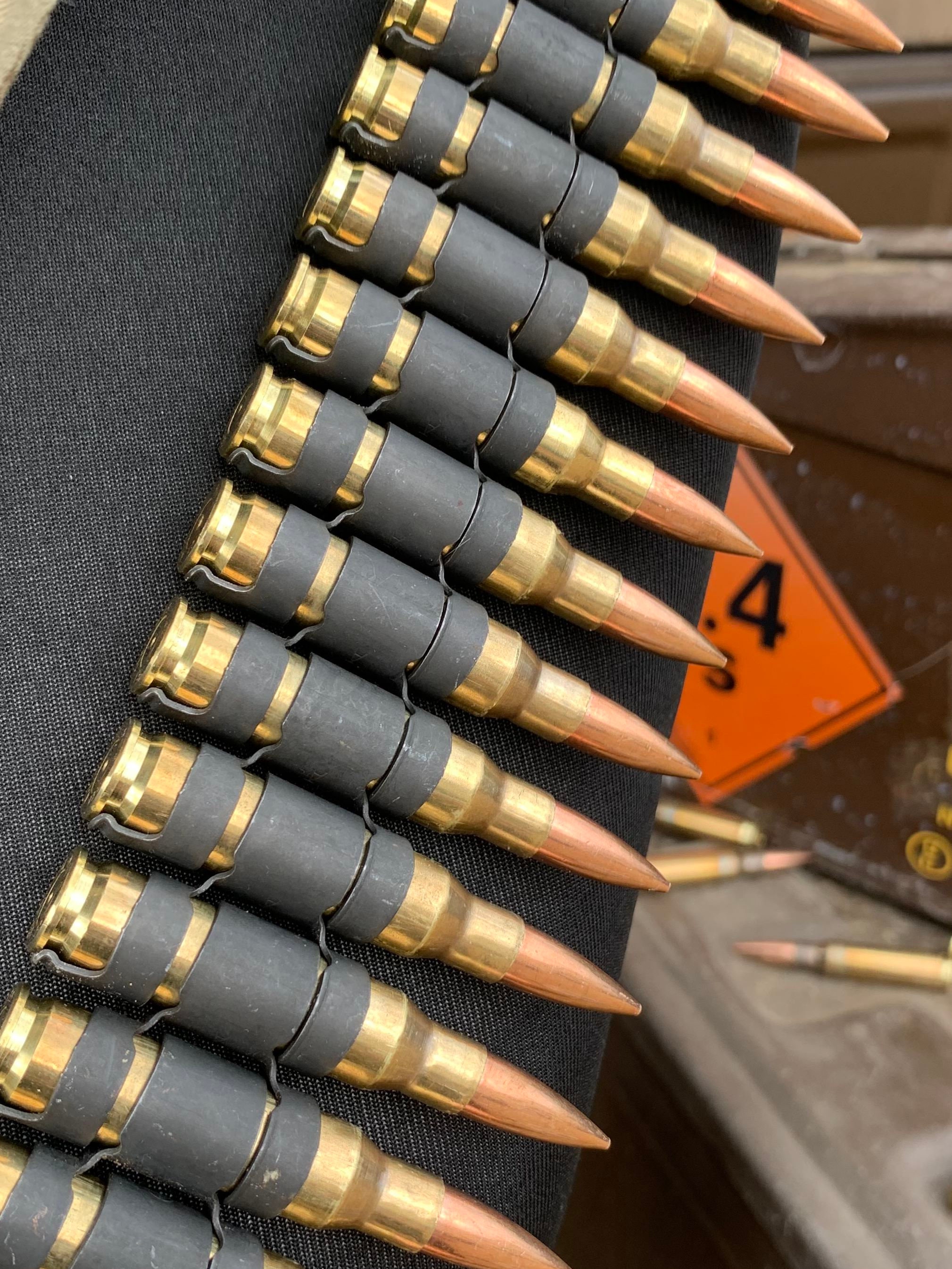 Genuine 7.62 Brass Ammo Bullet Belt With Tips Fancy Costume Etsy UK