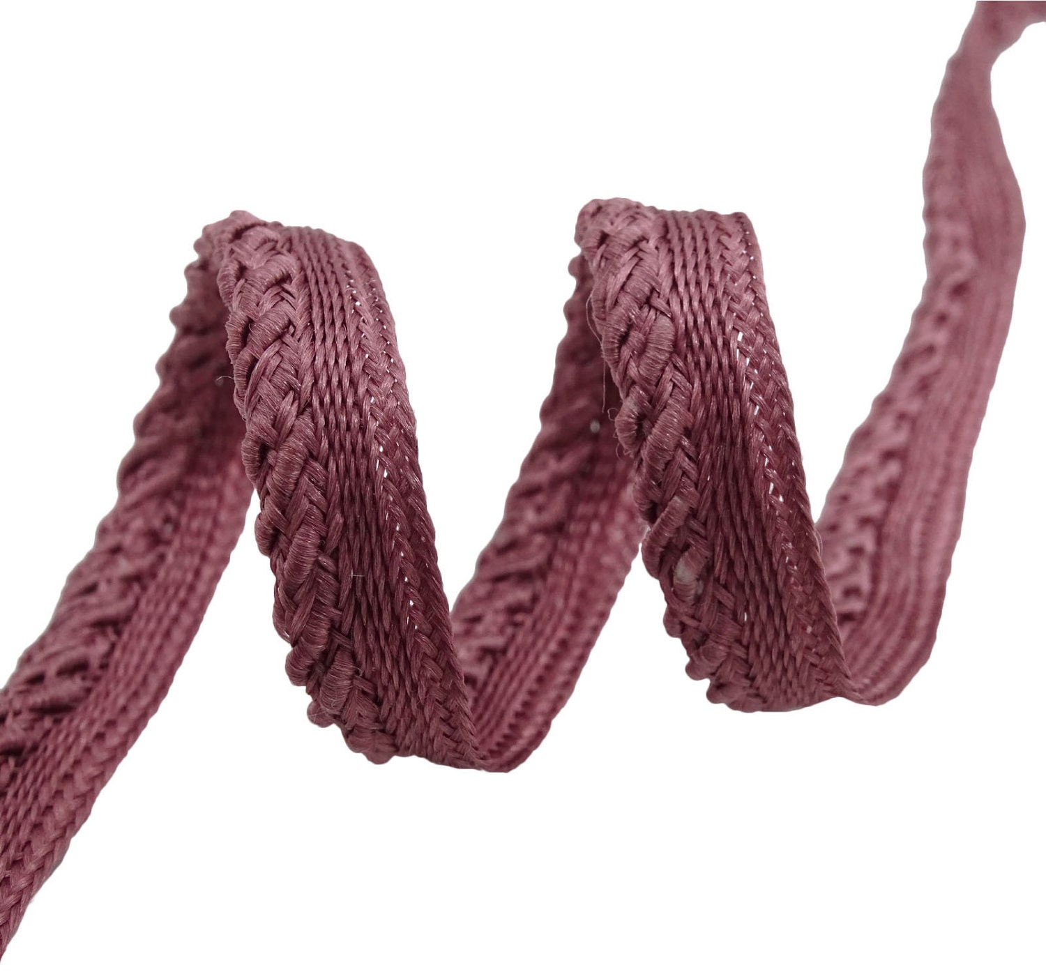 Ruban tressé tissé mauve Trim, couture garniture coussins décoratifs, artisanat, bordure dentelle Trim ruban 7 mm de large par 18 verges RT1665B Ruban tressé tissé mauve Trim, couture garniture coussins décoratifs, décoratifs, coussins artisanat, bordure dentelle Trim ruban 7 mm de large par 18 verges RT1665B d7e7e3