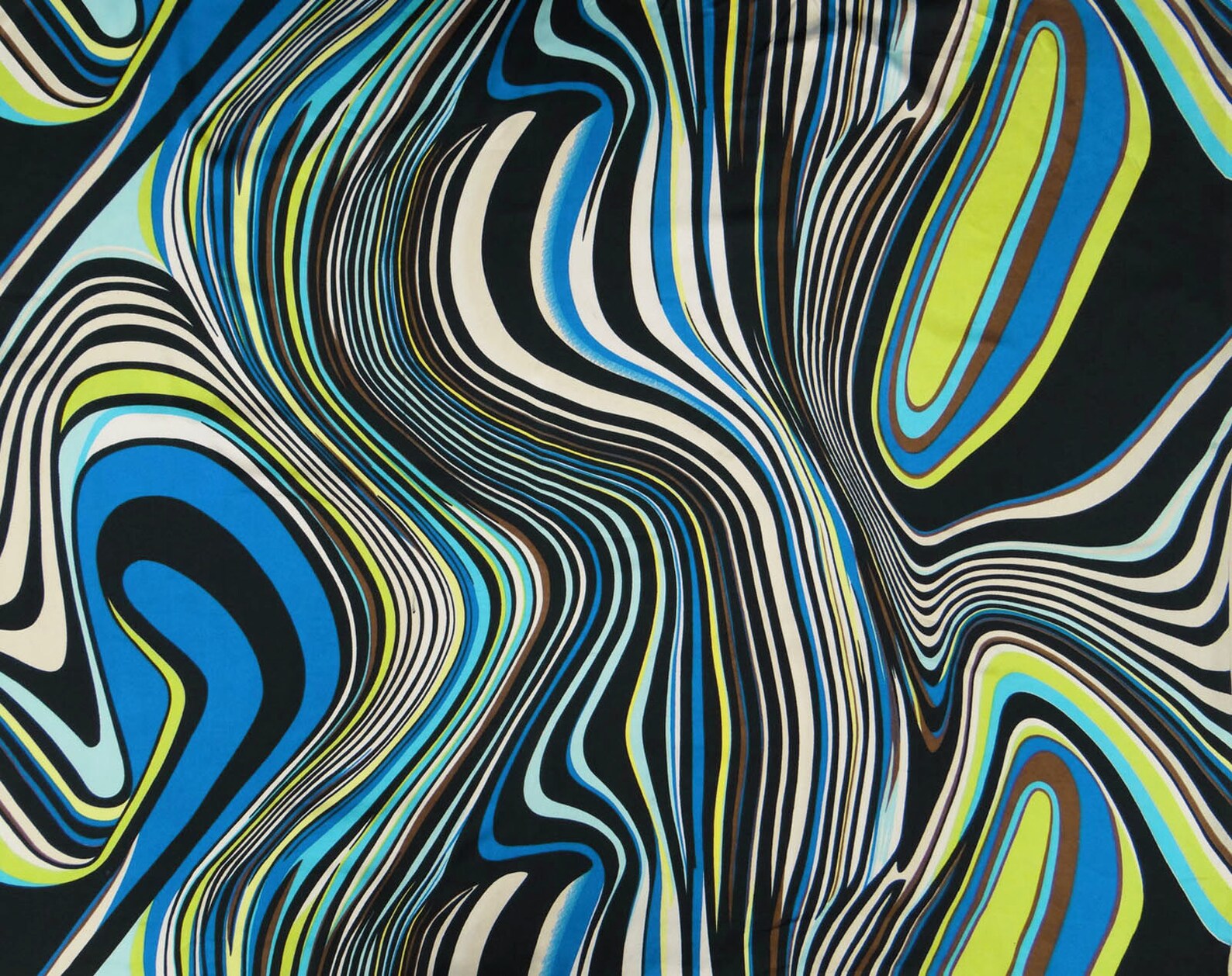 Indian Fabric Abstract Print Multicolor Fabric Dress Etsy