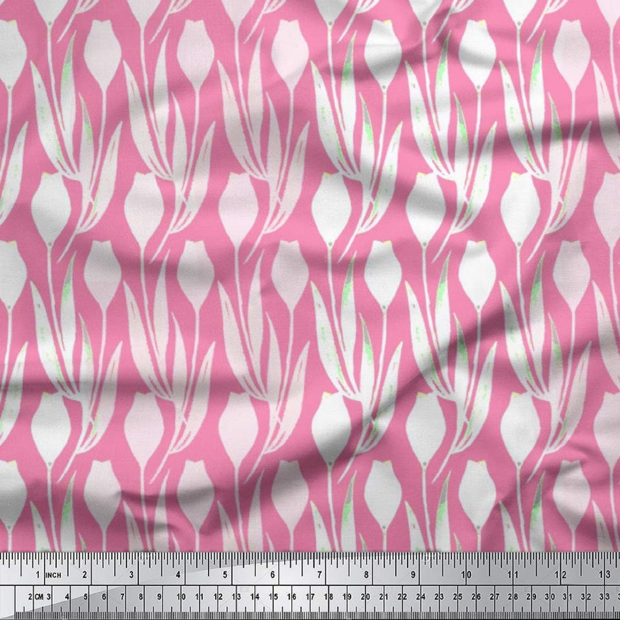 Home Decor Fabric Light Pink Color Fabric Cotton Cambric Etsy