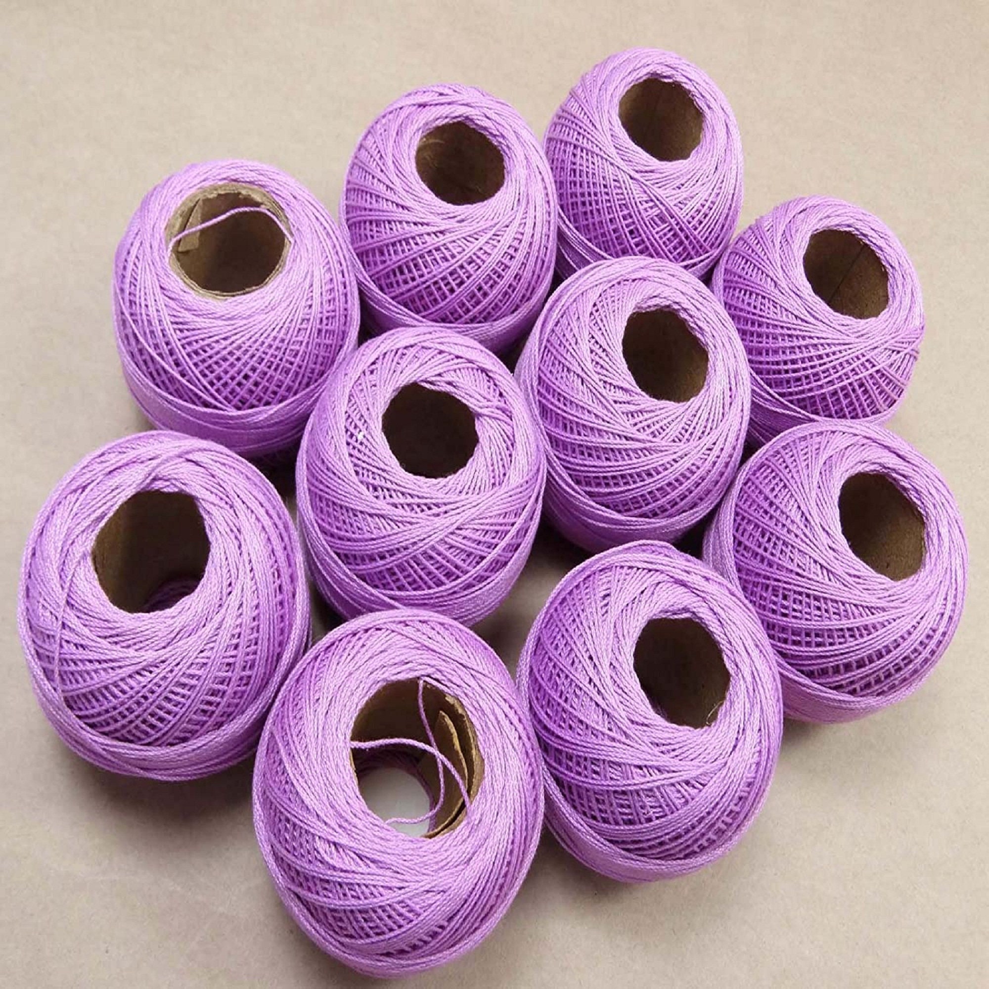 Set of 10pcs crochet threadcotton embroidery threadsewing  etsy