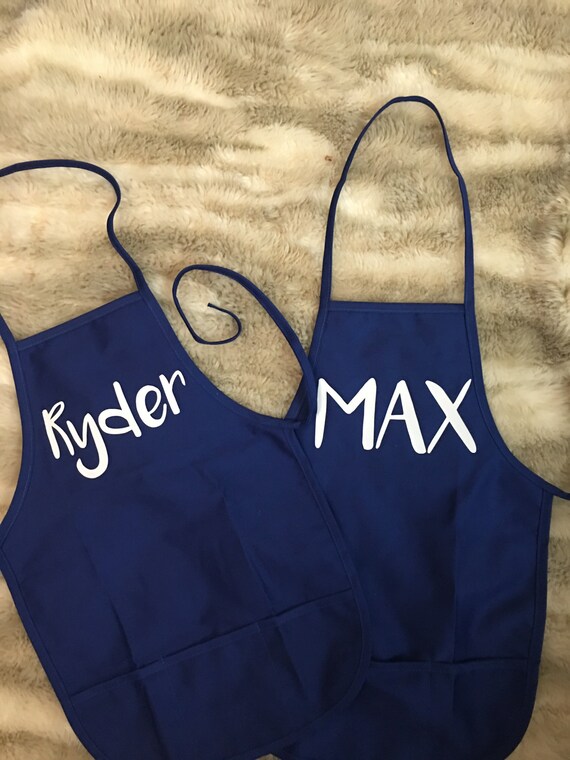 Personalisierte Kinder Schurze Back Schurze Etsy