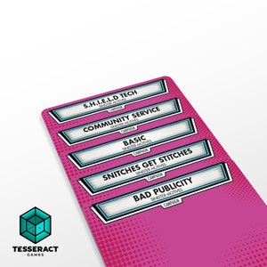 Booster de cartas de campanha de motivos sinistros - Marvel Champions Dividers