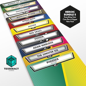 Heroic Bundle 5 - 'All-In' Option - Marvel Champions Dividers