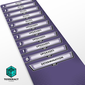 Aspecto de determinação 'DEFENSOR E SALVADOR' (Conteúdo personalizado) - Marvel Champions Dividers