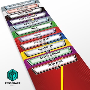 Core Box + MonthlyRelease Phase 1 - Marvel Champs Dividers - 38tlg