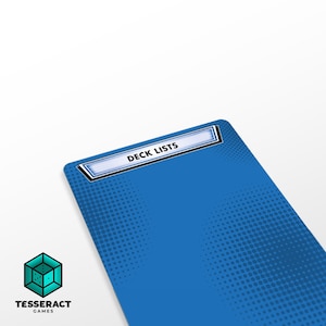Vorgefertigte Deck List Divider - Marvel Champs Dividers - 1stk