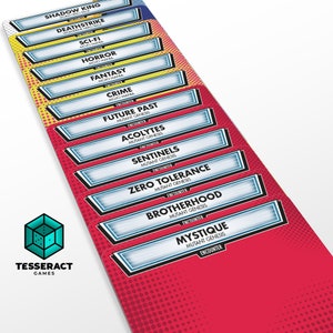 Encontros Coloridos - Mutant Genesis - Marvel Champions Dividers