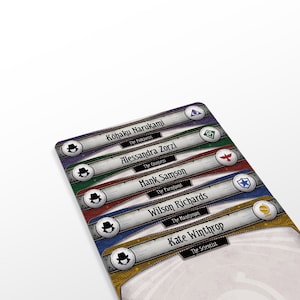 The Feast of Hemlock Vale Named Ermittler Sets - Arkham Horror Divider - 5Stk