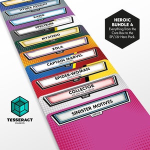 Heroic Bundle 4 - 'All-In' Option - Marvel Champions Dividers