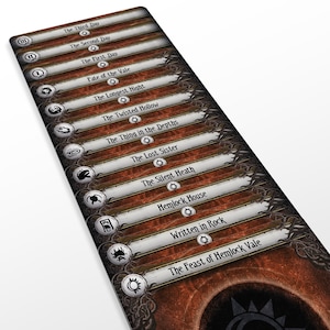 The Feast of Hemlock Vale - Arkham Horror Divider - 27 Teile