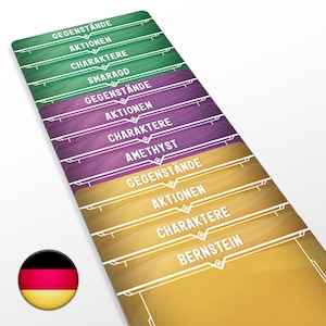 Deutsch Fairytale Set - Lorcana Dividers - 24pcs