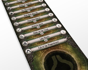 Call of the Plaguebearer - Fan Made Content - Arkham Horror Dividers - 18 pcs