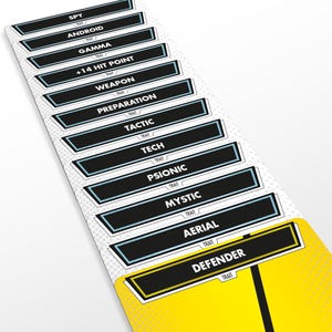 Merkmal 2 Set - Marvel Champs Divider - 12tlg