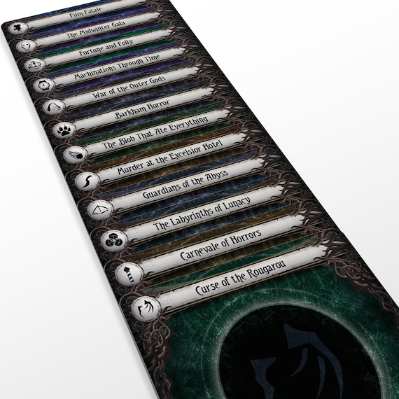 Stand-alone Scenario Set - Arkham Horror Dividers - 49pcs - Etsy Stand-alone Scenario Set - Arkham Horror Dividers - 49pcs - Etsy