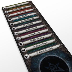 Campagnetitel- en titelpagina-verdelers - Arkham Horror-verdelers - 10 stuks