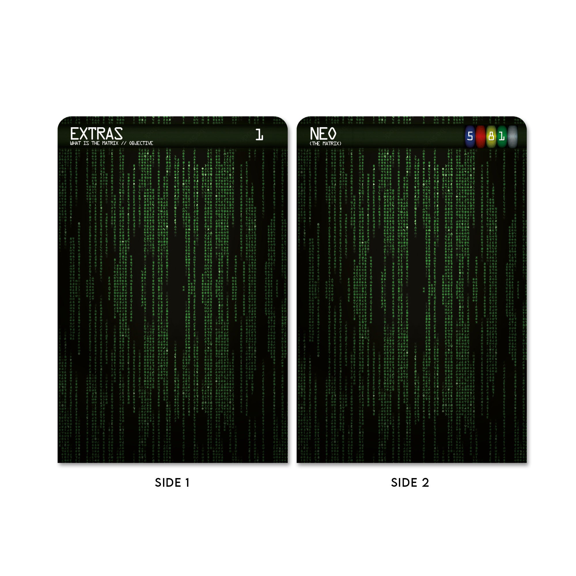 The Matrix Core Box - Legendary Encounters the Matrix Dividers - Etsy