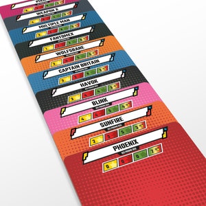 Caixa Promocional 2 (Objetivos de Extensão do Kickstarter) - X-Men - Marvel United Dividers