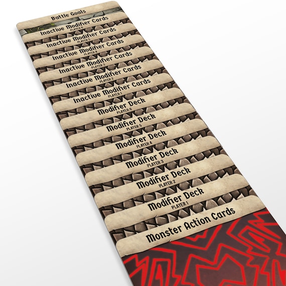 Frosthaven - Small Cards Divider Set - 38pcs - Etsy
