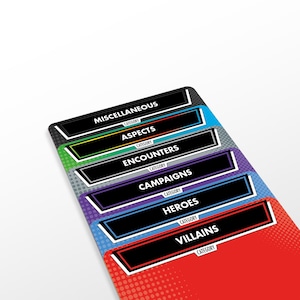 Categorias Conjunto - Marvel Champions Divisores - 6 peças