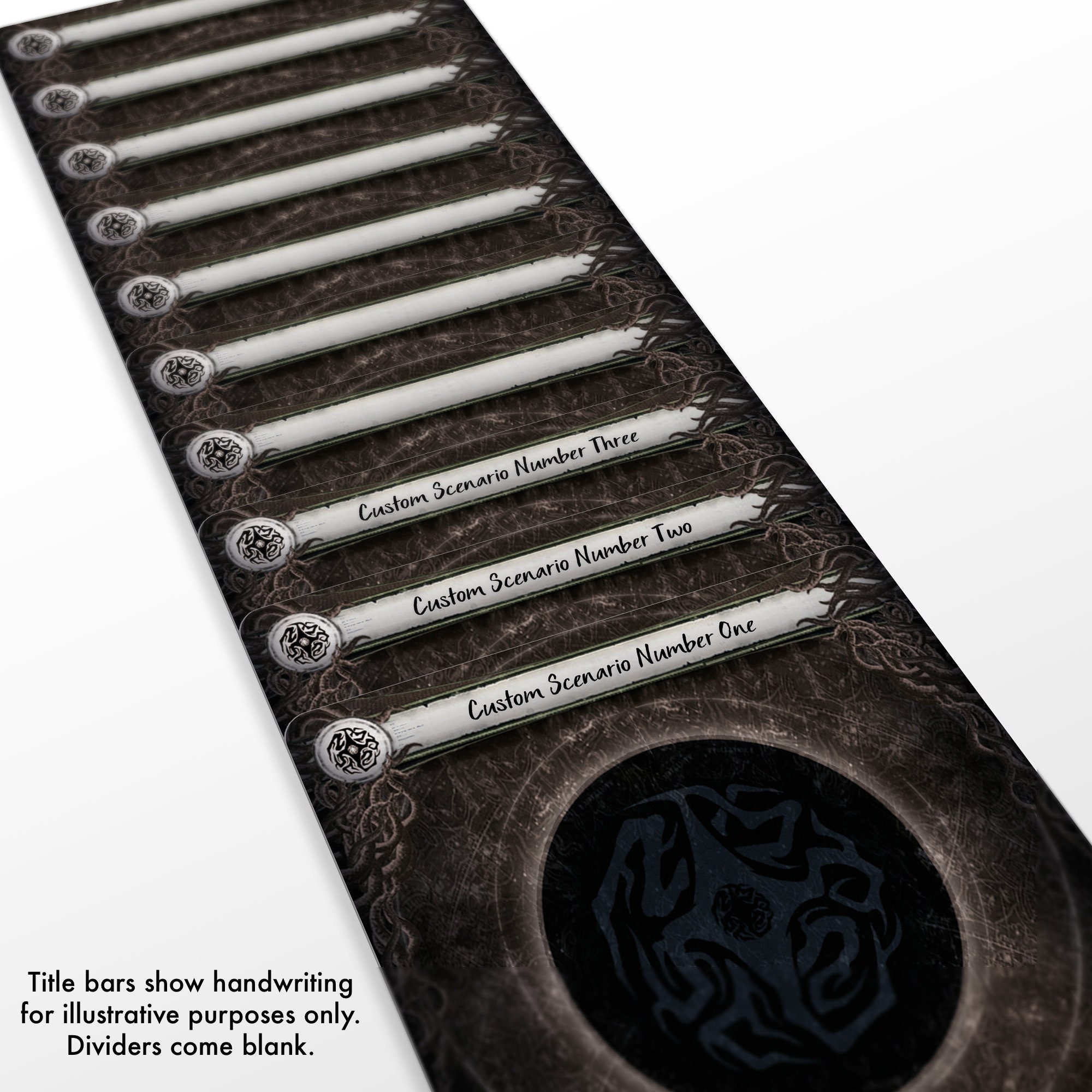 arkham horror card game dividers Arkham Horror LCG Dividers by TheShays | Download free STL model