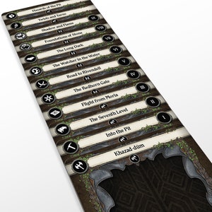 カザド・ダム + ドワーロウデルフ - サイクル 2 - ロード オブ ザ リング LCG ディバイダー