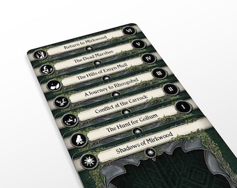 Shadows of Mirkwood Set - Ciclo 1 - Divisores LCG de El Señor de los Anillos - 7pcs