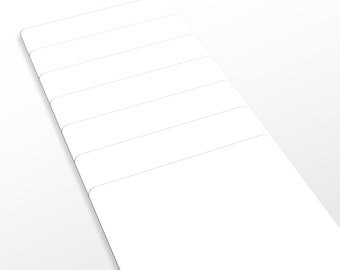 Blank Dividers - 10pcs