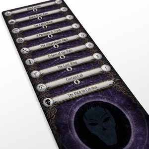 Het pad naar Carcosa en terugkeer naar de decors - Arkham Horror Dividers