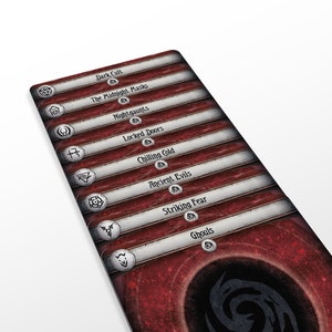 The Scarlet Keys Expanded Core Encounter Set - Arkham Horror Dividers - 8-delig