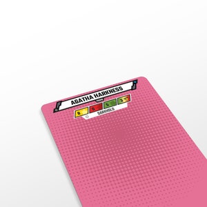 Agatha Harkness - Heldin - Promo Divider - Marvel United Dividers