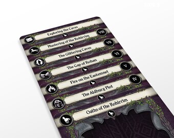 Oaths of the Rohirrim Set - Lord of the Rings LCG Dividers - 8pcs