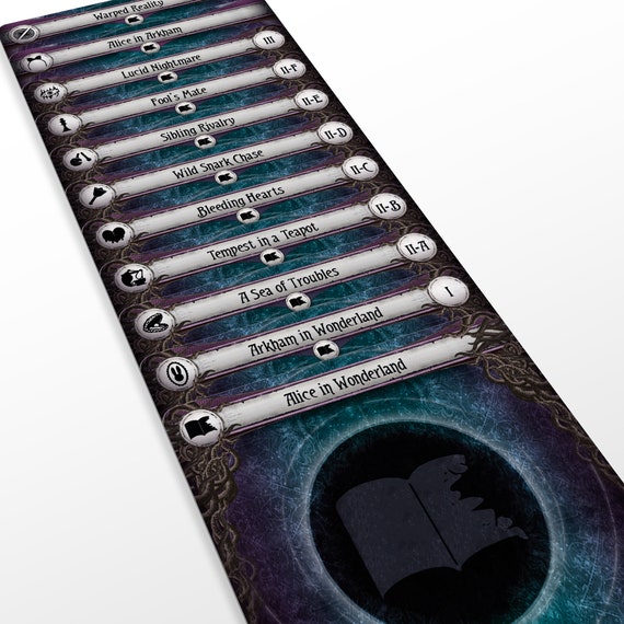 Alice in Wonderland - Fan Made Content - Arkham Horror Dividers - 20 Pcs -  Etsy Norway