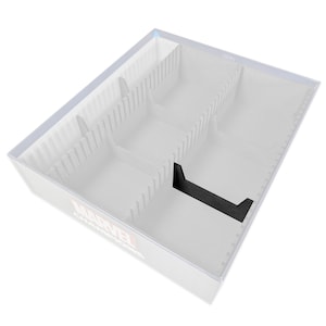 Caixa organizadora expansível para jogos de cartas - Divisores extras