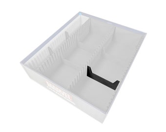 Organizador de caja básica para juegos de cartas expandible - Separadores adicionales