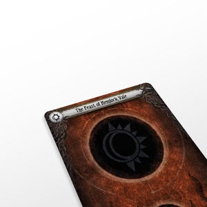 The Feast of Hemlock Vale Campaign Title Divider - Arkham Horror Dividers - 1pcs