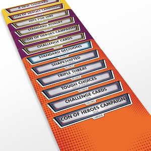 Con of Heroes Fan Made Content - Marvel Champs Dividers - 15stk