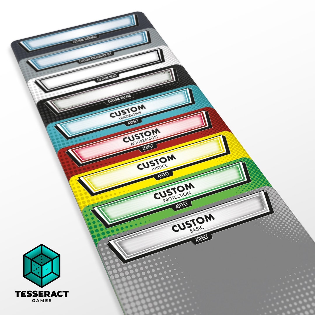 Custom Content Set Marvel Champions Dividers 36pcs Etsy